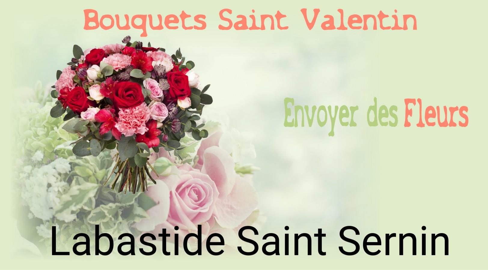 Roses de Saint-Valentin livrées à Labastide-Saint-Sernin